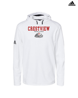 Crestview HS Track & Field Block - Mens Adidas Hoodie