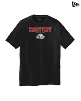 Crestview HS Track & Field Block - New Era Performance Shirt