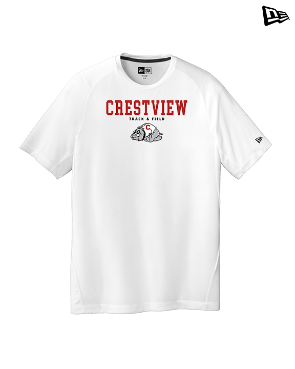 Crestview HS Track & Field Block - New Era Performance Shirt