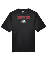 Crestview HS Track & Field Block - Performance Shirt