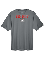 Crestview HS Track & Field Block - Performance Shirt
