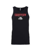 Crestview HS Track & Field Block - Tank Top