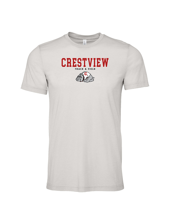 Crestview HS Track & Field Block - Tri-Blend Shirt