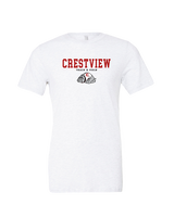Crestview HS Track & Field Block - Tri-Blend Shirt