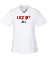 Crestview HS Track & Field Block - Womens Performance Shirt