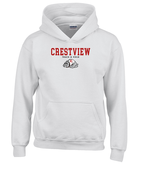 Crestview HS Track & Field Block - Youth Hoodie