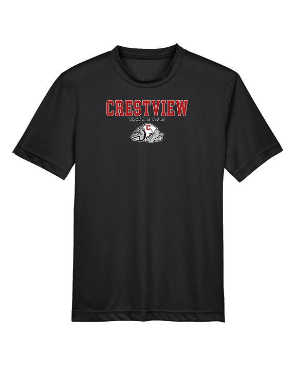 Crestview HS Track & Field Block - Youth Performance Shirt