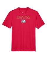 Crestview HS Track & Field Block - Youth Performance Shirt