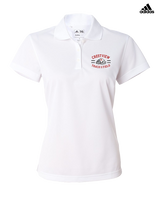 Crestview HS Track & Field Curve - Adidas Womens Polo