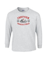 Crestview HS Track & Field Curve - Cotton Longsleeve