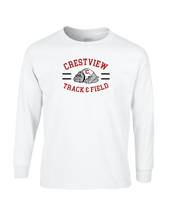 Crestview HS Track & Field Curve - Cotton Longsleeve