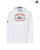 Crestview HS Track & Field Curve - Mens Adidas Hoodie