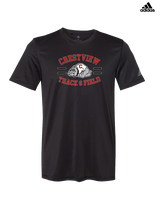 Crestview HS Track & Field Curve - Mens Adidas Performance Shirt