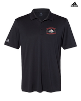 Crestview HS Track & Field Curve - Mens Adidas Polo