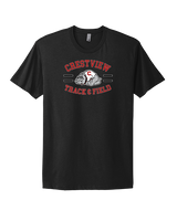 Crestview HS Track & Field Curve - Mens Select Cotton T-Shirt