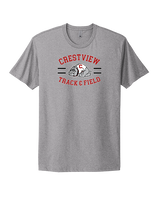 Crestview HS Track & Field Curve - Mens Select Cotton T-Shirt