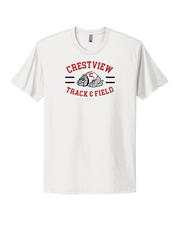 Crestview HS Track & Field Curve - Mens Select Cotton T-Shirt