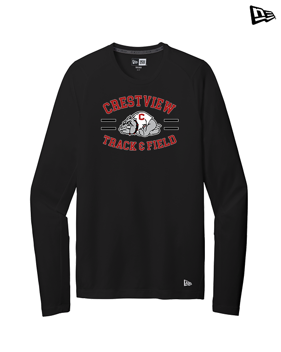 Crestview HS Track & Field Curve - New Era Performance Long Sleeve