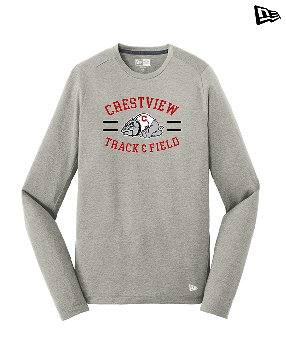 Crestview HS Track & Field Curve - New Era Performance Long Sleeve