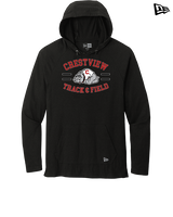 Crestview HS Track & Field Curve - New Era Tri-Blend Hoodie