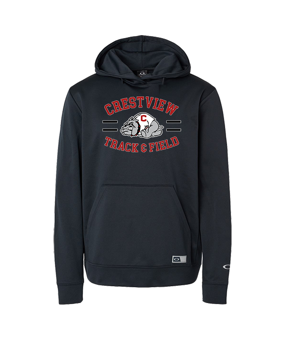 Crestview HS Track & Field Curve - Oakley Performance Hoodie