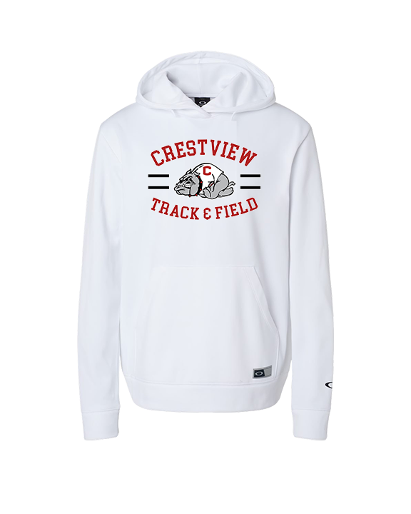 Crestview HS Track & Field Curve - Oakley Performance Hoodie