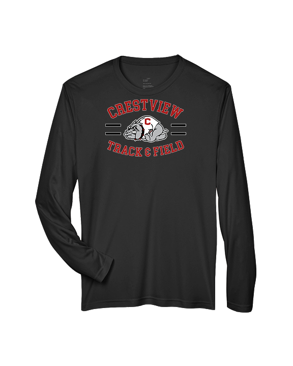 Crestview HS Track & Field Curve - Performance Longsleeve