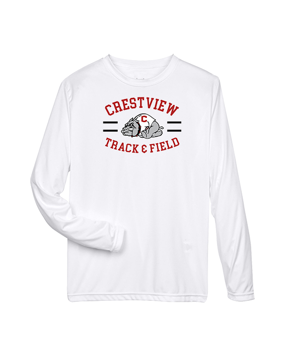 Crestview HS Track & Field Curve - Performance Longsleeve