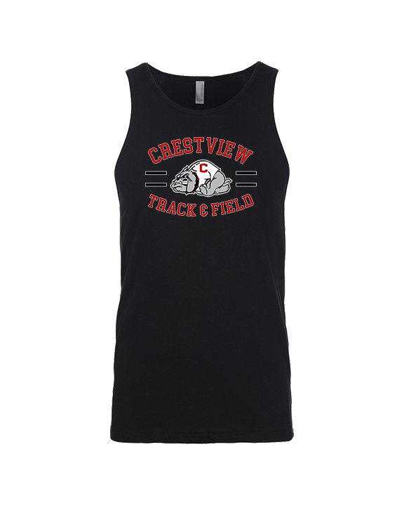 Crestview HS Track & Field Curve - Tank Top