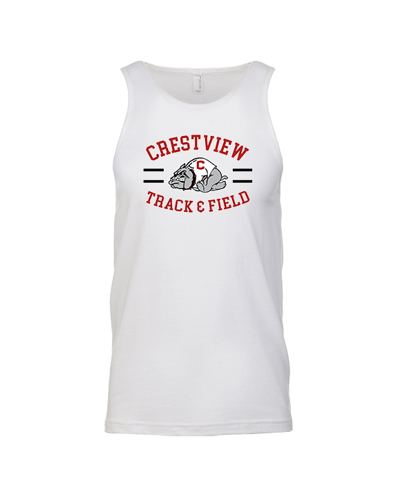 Crestview HS Track & Field Curve - Tank Top