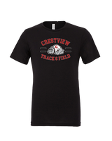Crestview HS Track & Field Curve - Tri-Blend Shirt