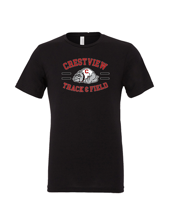 Crestview HS Track & Field Curve - Tri-Blend Shirt