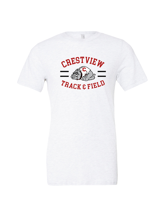 Crestview HS Track & Field Curve - Tri-Blend Shirt