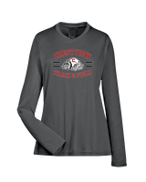 Crestview HS Track & Field Curve - Womens Performance Longsleeve