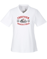Crestview HS Track & Field Curve - Womens Performance Shirt