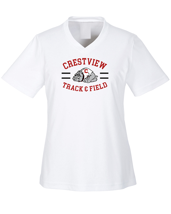 Crestview HS Track & Field Curve - Womens Performance Shirt