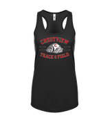 Crestview HS Track & Field Curve - Womens Tank Top