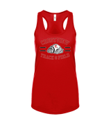 Crestview HS Track & Field Curve - Womens Tank Top