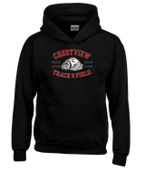 Crestview HS Track & Field Curve - Youth Hoodie