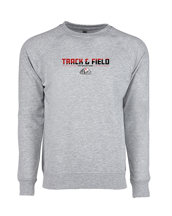 Crestview HS Track & Field Cut - Crewneck Sweatshirt