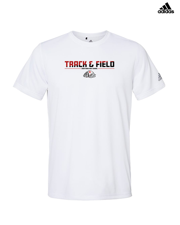 Crestview HS Track & Field Cut - Mens Adidas Performance Shirt