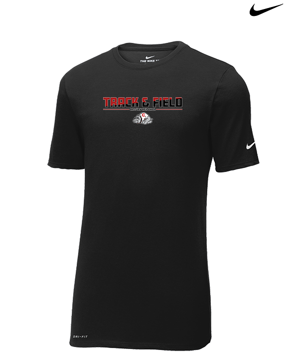 Crestview HS Track & Field Cut - Mens Nike Cotton Poly Tee