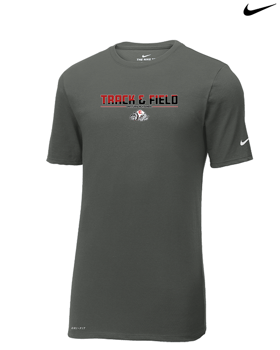 Crestview HS Track & Field Cut - Mens Nike Cotton Poly Tee