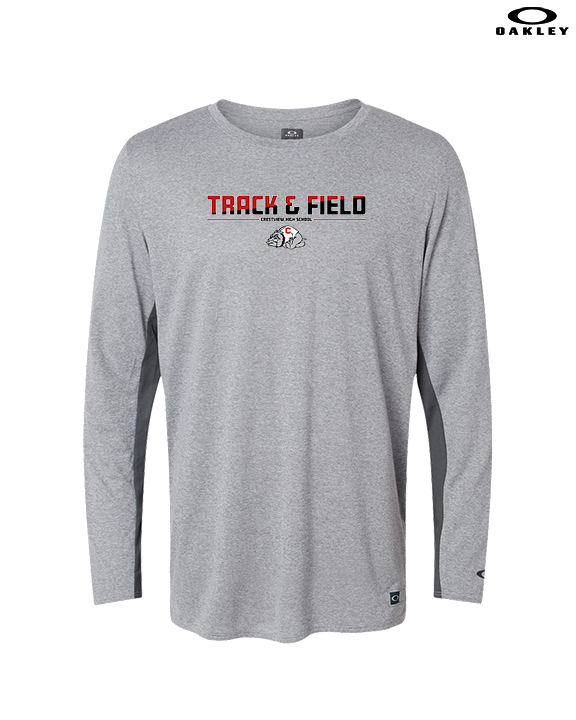 Crestview HS Track & Field Cut - Mens Oakley Longsleeve