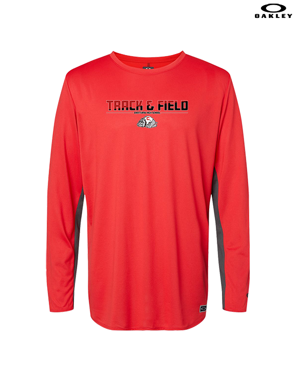 Crestview HS Track & Field Cut - Mens Oakley Longsleeve