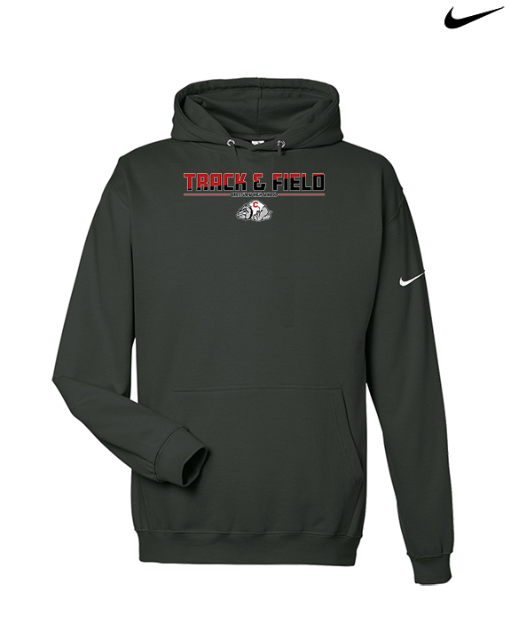 Crestview HS Track & Field Cut - Nike Club Fleece Hoodie