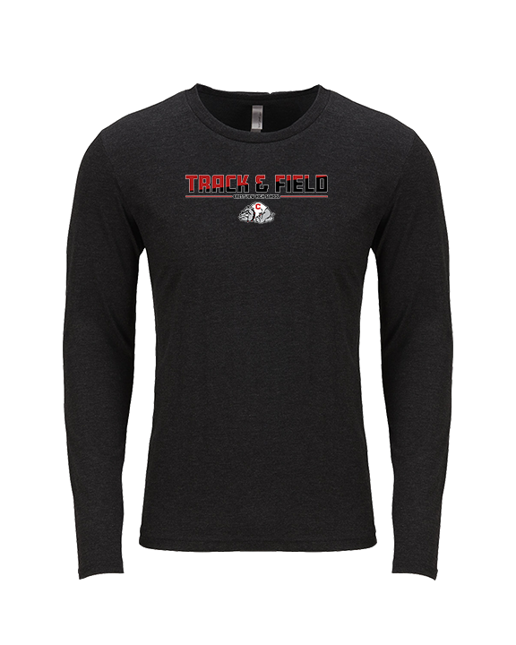 Crestview HS Track & Field Cut - Tri-Blend Long Sleeve