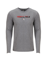 Crestview HS Track & Field Cut - Tri-Blend Long Sleeve