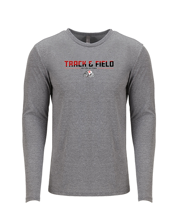 Crestview HS Track & Field Cut - Tri-Blend Long Sleeve