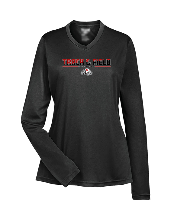 Crestview HS Track & Field Cut - Womens Performance Longsleeve